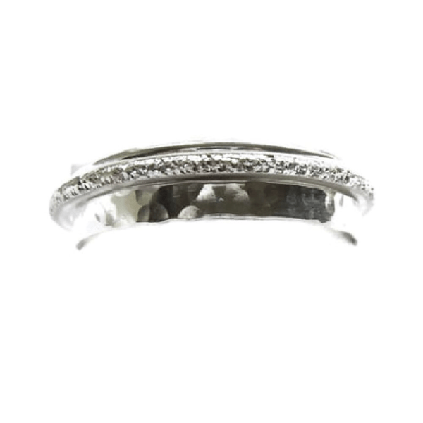 Ring gehamerd smal sterling zilver | Gnoes - Afbeelding 3