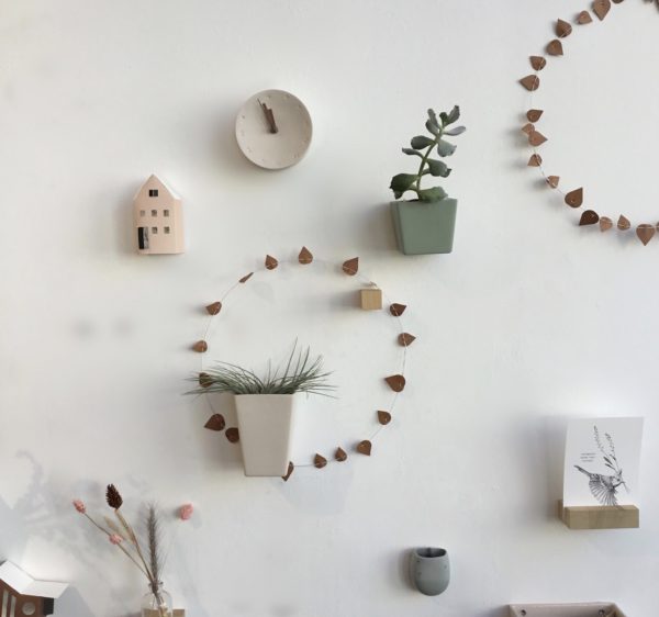 Wandklok klein Zand-W | Studio Harm en Elke - Afbeelding 2