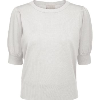 Liva Knit Tee Broken White | Minus