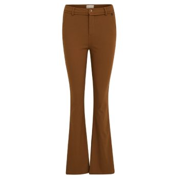 Flared Walnut Brown Carma Pants | Minus