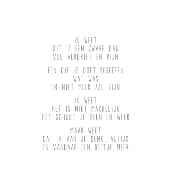 Ik weet dit is een zware dag | Gewoon Jip