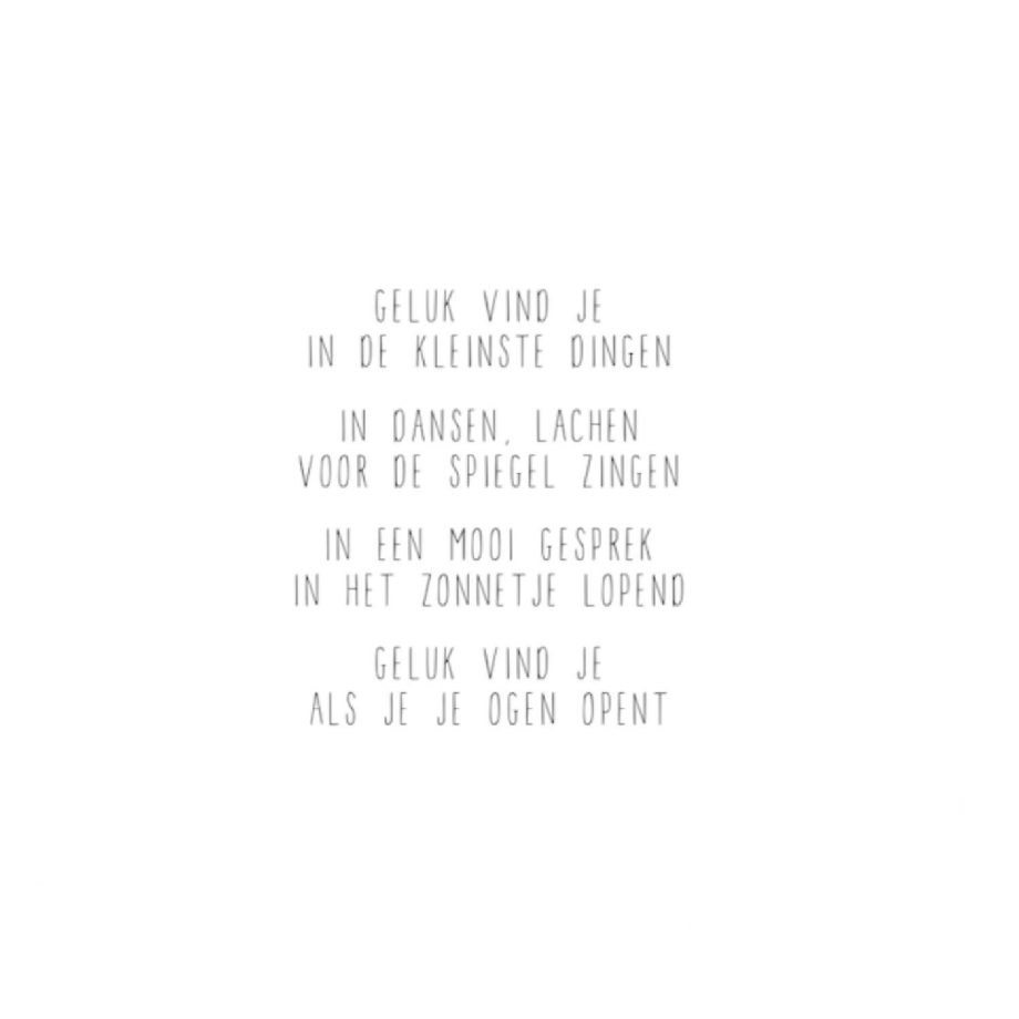 Geluk vind je | Gewoon Jip