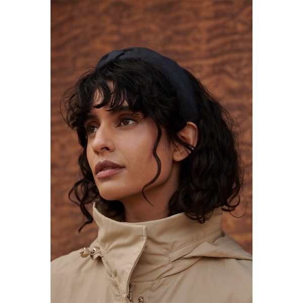 Haarband Linen Midnight | Monk&Anna - Afbeelding 2