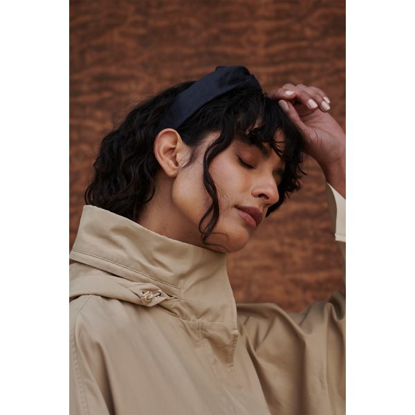 Haarband Linen Midnight | Monk&Anna - Afbeelding 3