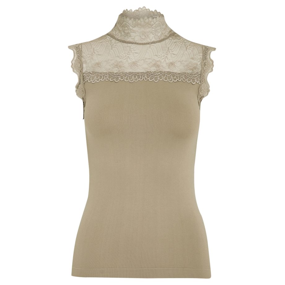 High neck Vanessa Wood Smoke | Minus