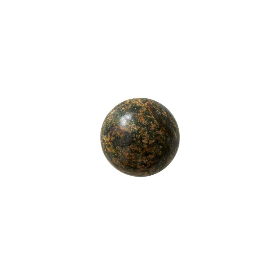Acton Marble Multi Green Knob | Nordal