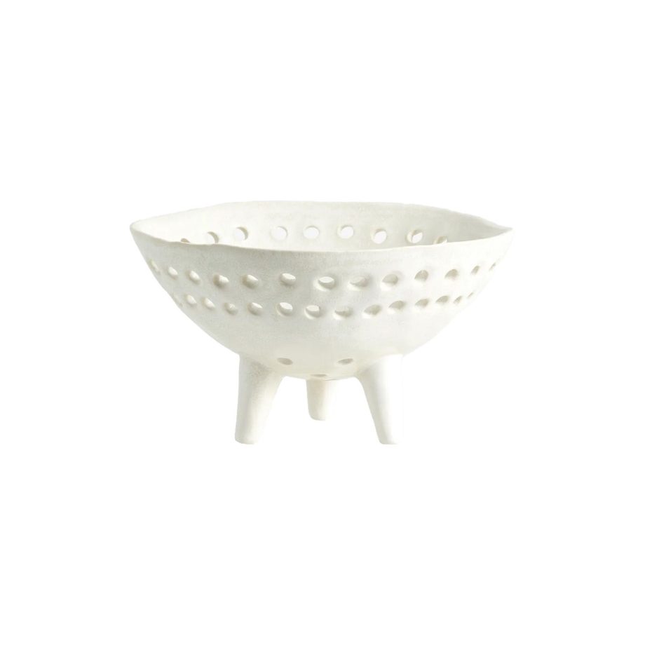 Bami Off-White Deco Bowl | Nordal