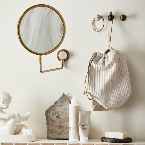 Acton Marble Multi Green Knob | Nordal - Afbeelding 2
