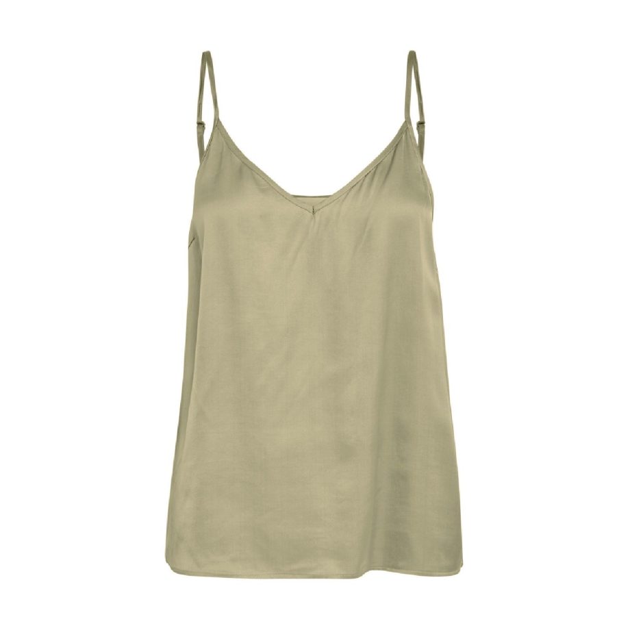Kamia Top Wood Smoke | Minus