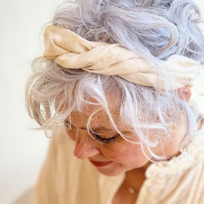 Haarband Linen Milk | Monk&Anna