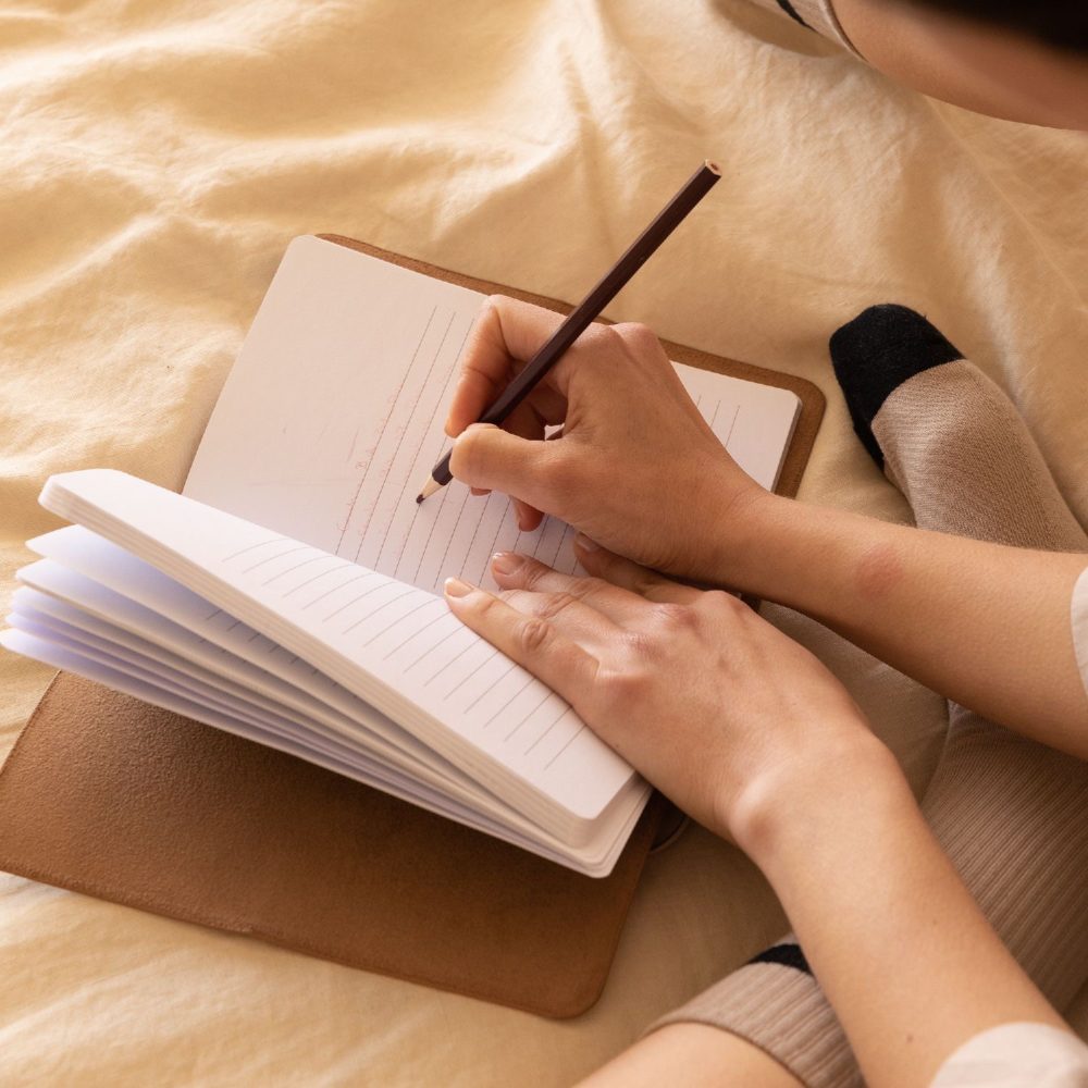 Acorn Notebook M Vegan Leather | Monk&Anna