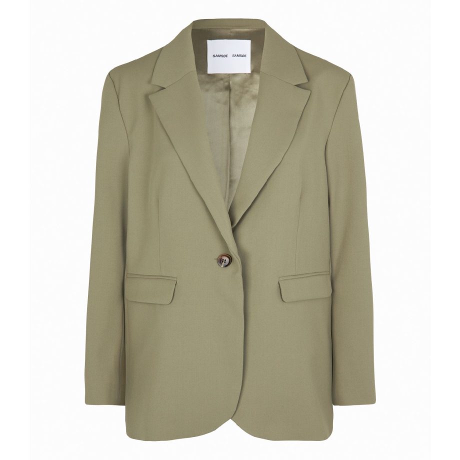Haven Blazer Silver Sage | Samsoe Samsoe