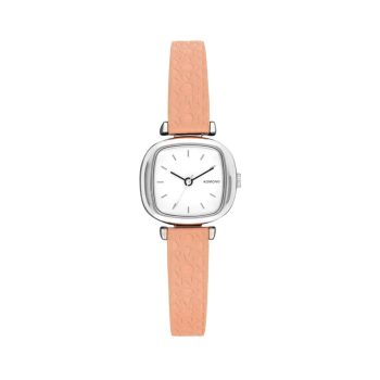 Moneypenny Monogram Silver Blush Horloge | Komono