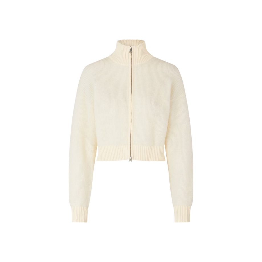 Jeanne Cardigan White Onyx | Samsoe Samoe