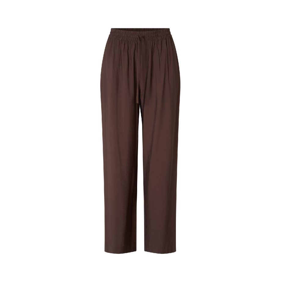 Sahelena Trousers Brown Stone | Samsoe Samsoe