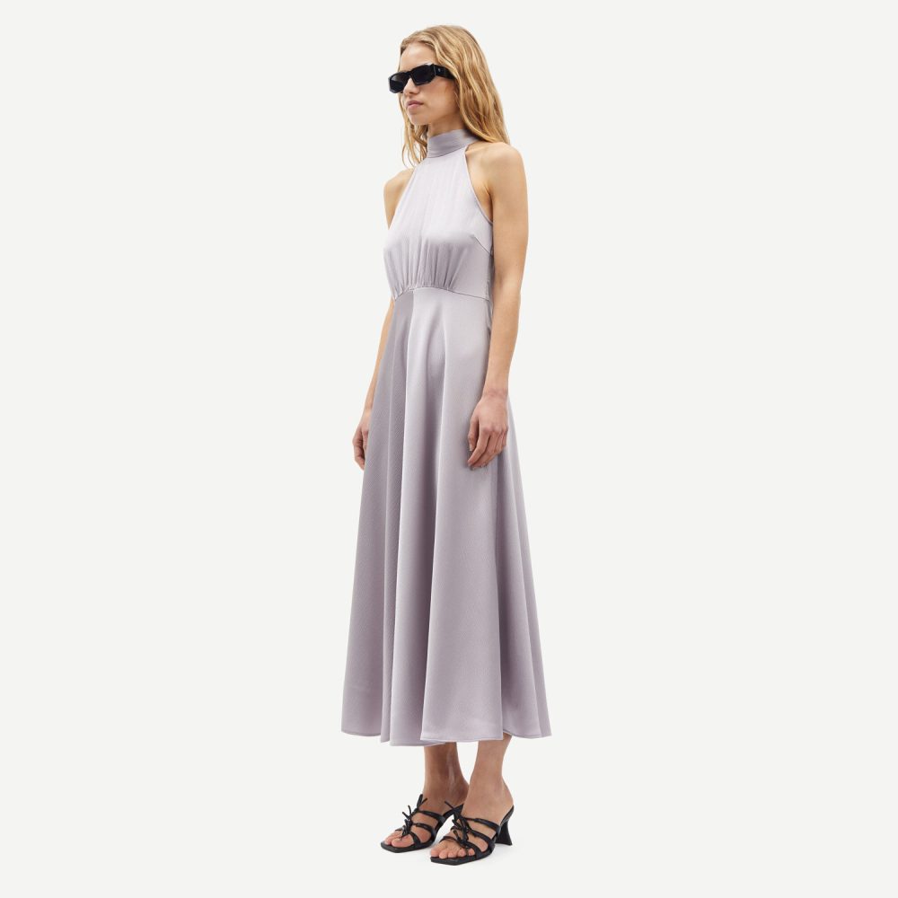 Rheo Dress Gull Gray | Samsoe Samsoe