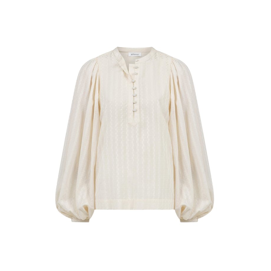 Hyssop top Off White | Alchemist