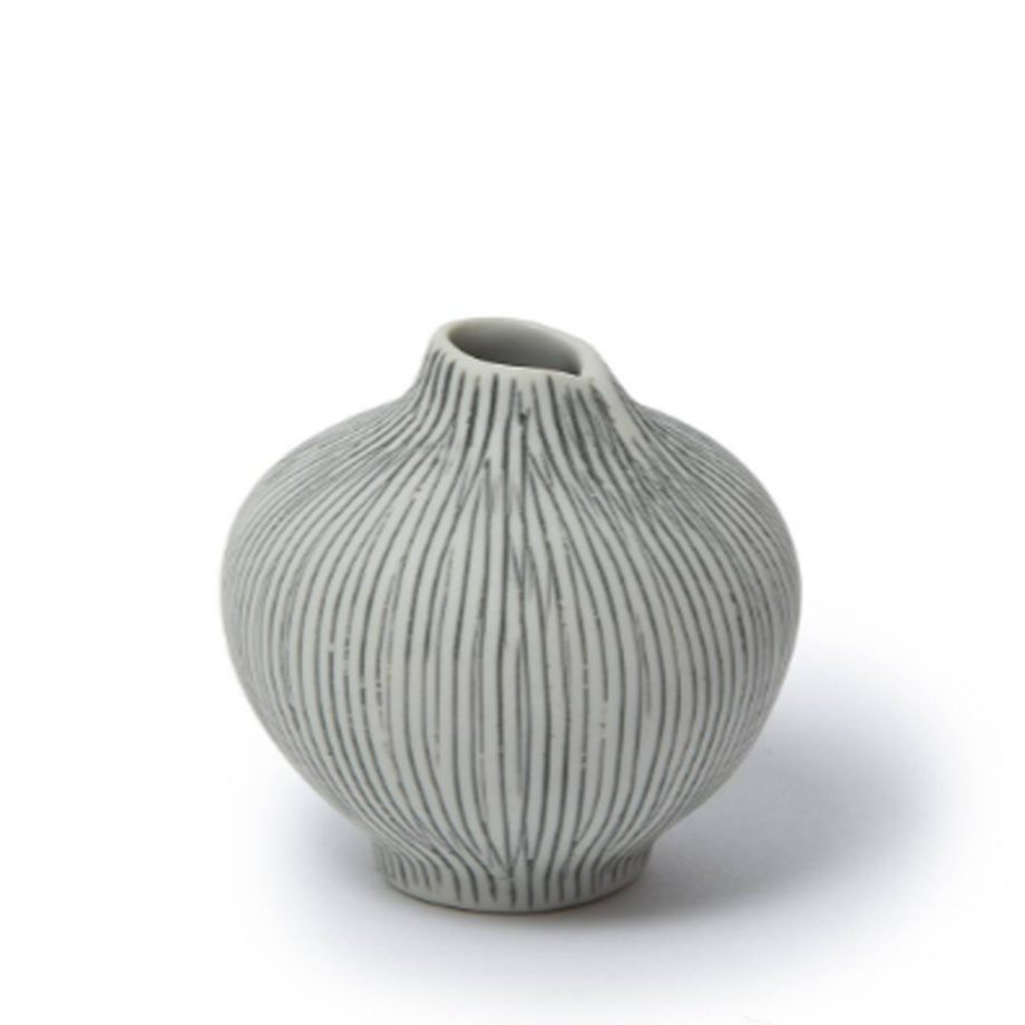 Vase Line S Grey 5,6cm | Lindform