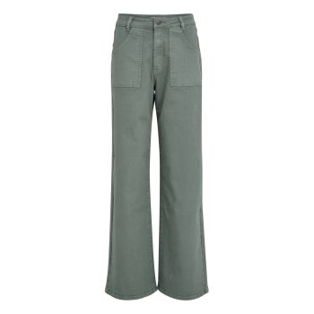 Fione Straight Jeans Hedge Green | Peppercorn