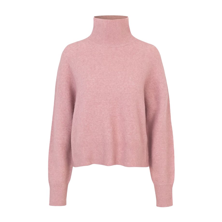 Nola Knit Turtleneck Woodrose | Samsoe Samsoe