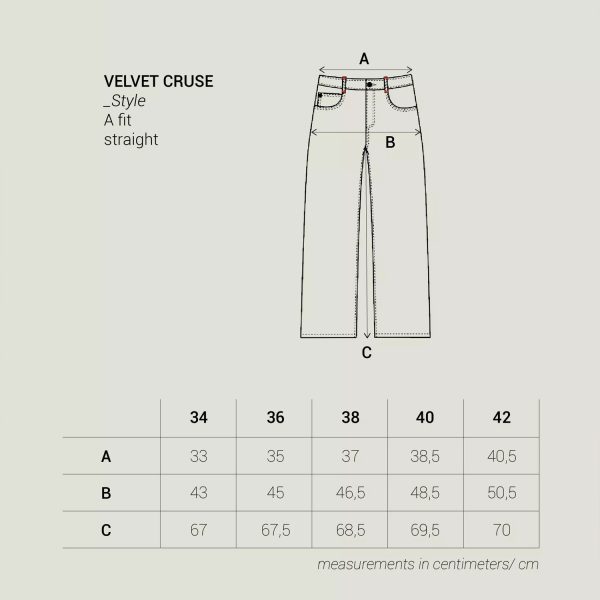 Velvet Cruise Pants Nomad | Sessùn - Afbeelding 7