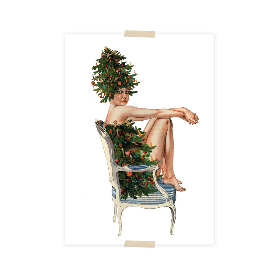 Dametje in Stoel Kerstboomjurk | Lylies
