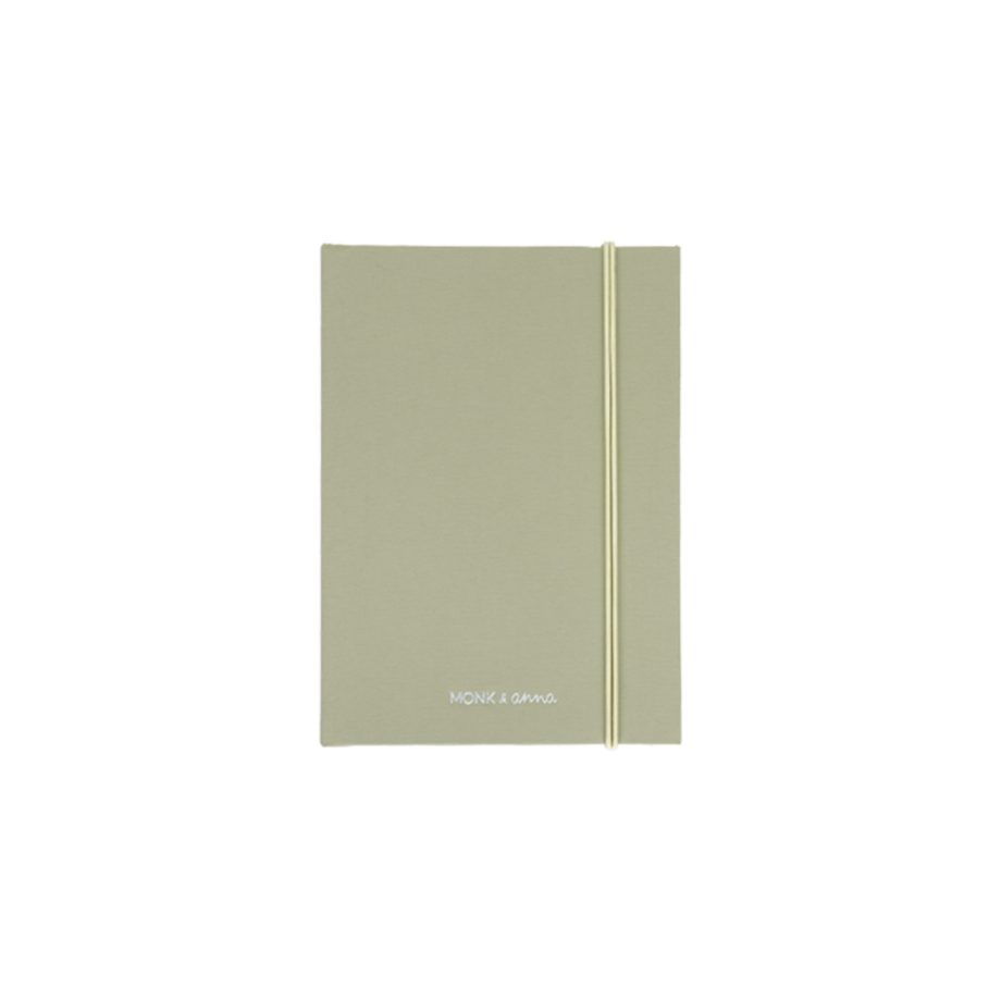 Notebook S Nylon Peridot | Monk&Anna