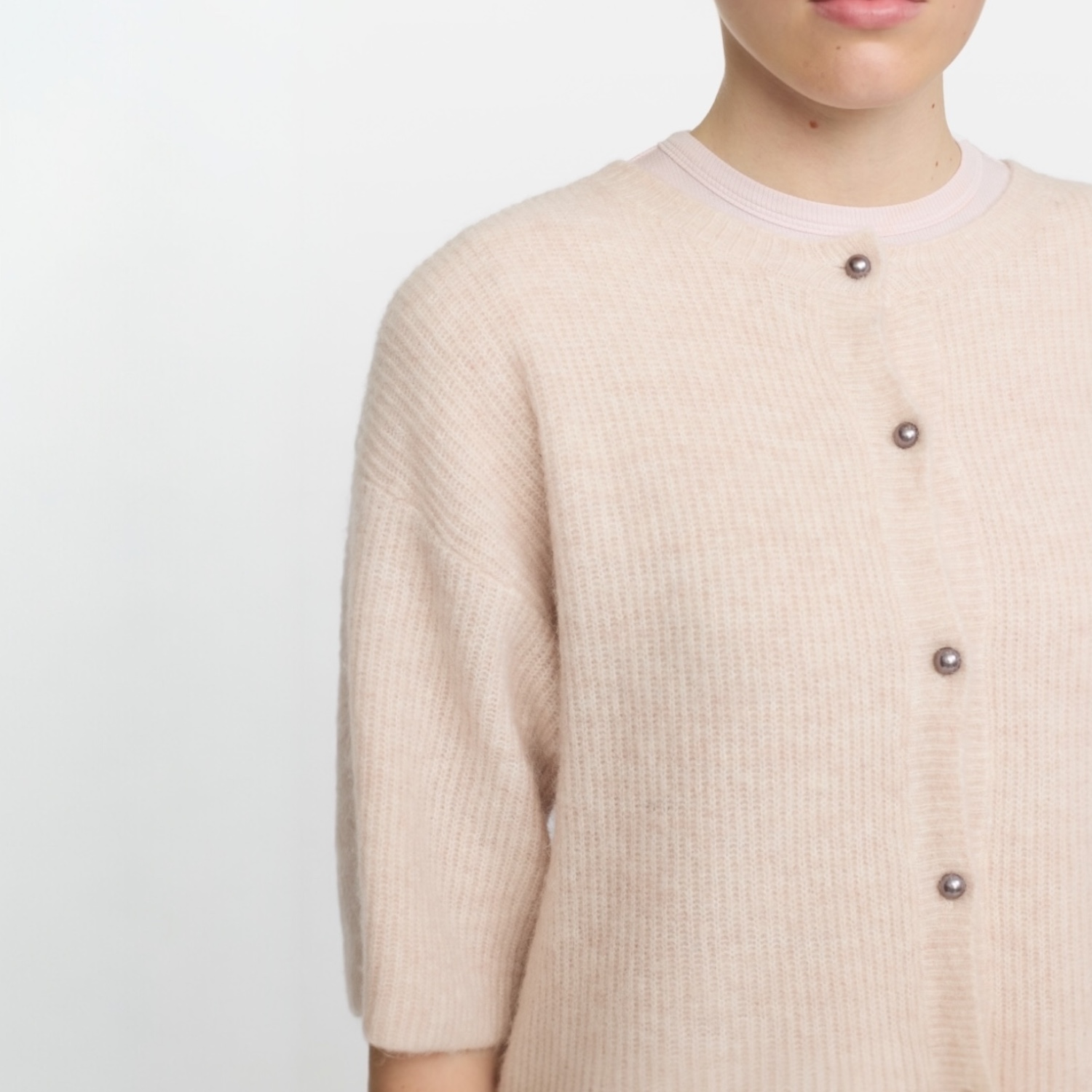Hema Cardigan Hushed Violet | Soft Rebels