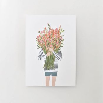 Wenskaart plukgeluk | Sâlt + Flor