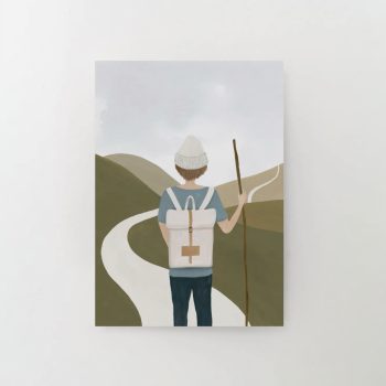 Wenskaart ontdekkingsreiziger | Sâlt + Flor