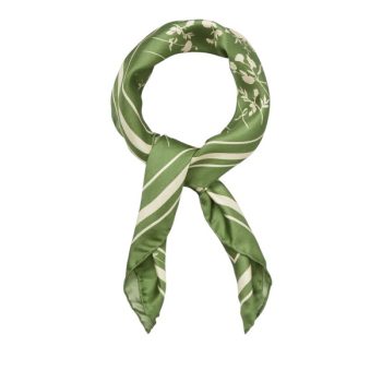 Vilde Sia Scarf Campsite Green | Becksöndergaard