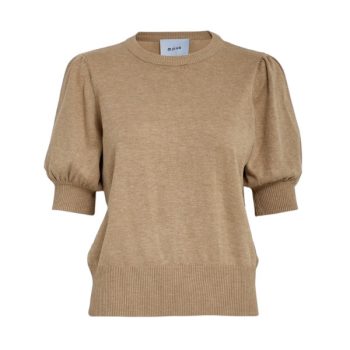 Liva Knit Tee Tan Melange | Minus