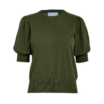 Liva Knit Tee Rifle Green | Minus