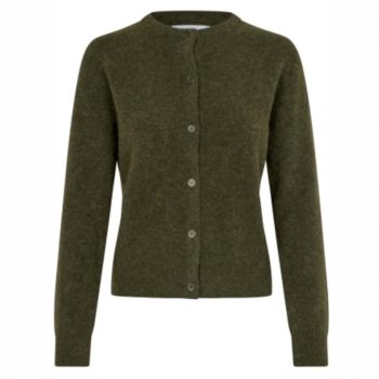 Nor short Cardigan Deep Forest | Samsøe Samsøe