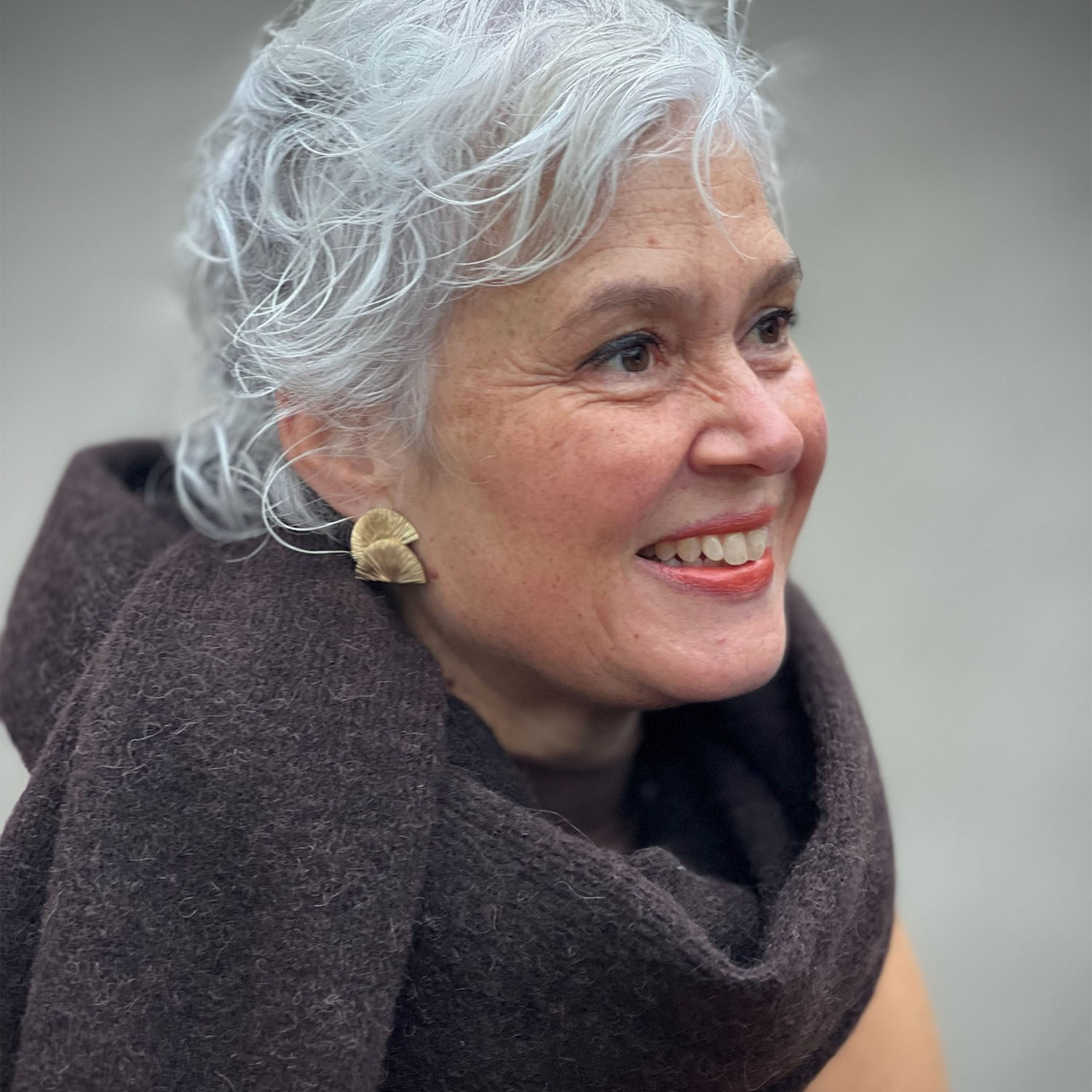 Nor x Scarf Black Coffee | Samsoe Samsoe