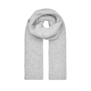Sajeanne Scarf Light Grey Melange | Samsøe Samsøe