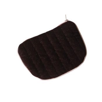 Jewelry pouch small deep brown velvet | Muja Juma