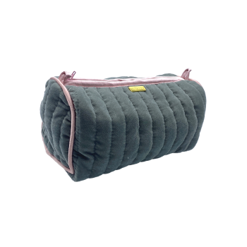 Jewelry pouch quilted sage green | Muja Juma