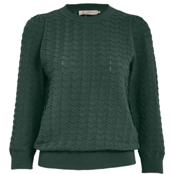Rosy 3/4 Sleeve Pullover Ocean Depths | Peppercorn