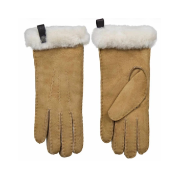 Handschoenen Lamsvacht Donker Bruin | Van Buren