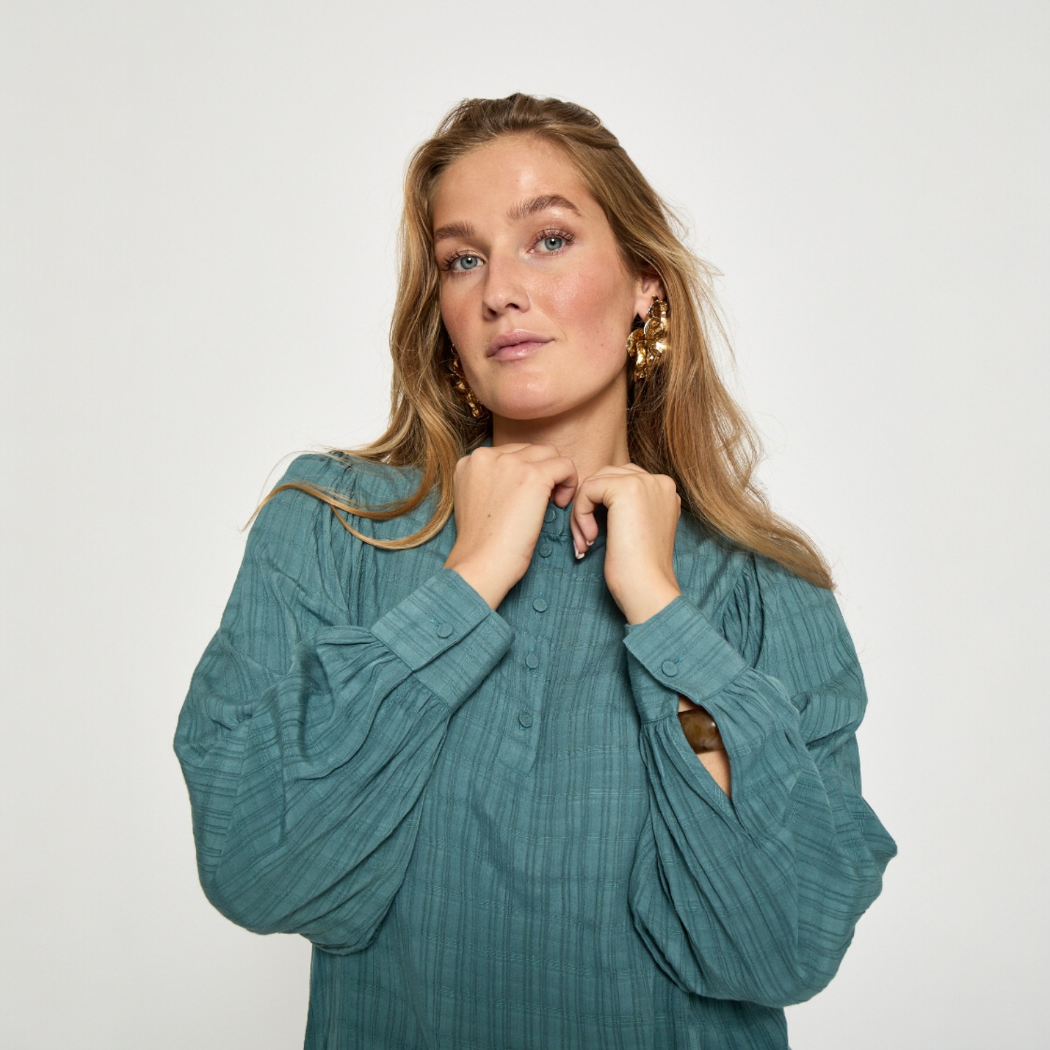 Anine Blouse North Atlantic | Minus