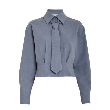 Emmely Shirt Skyway Blue | Minus