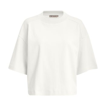 Fiola GOTS T-shirt Cloud Dancer | Peppercorn