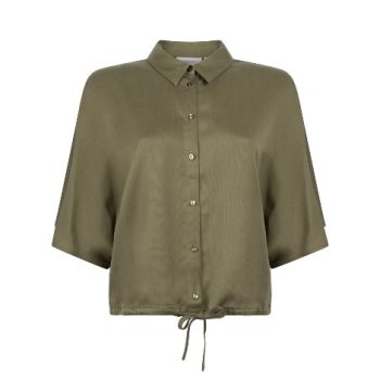 Rila shirt Martini Olive | Another Label