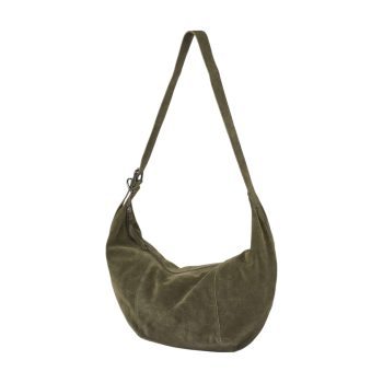 Petra Suede bag Dark Olive | Soft Rebels